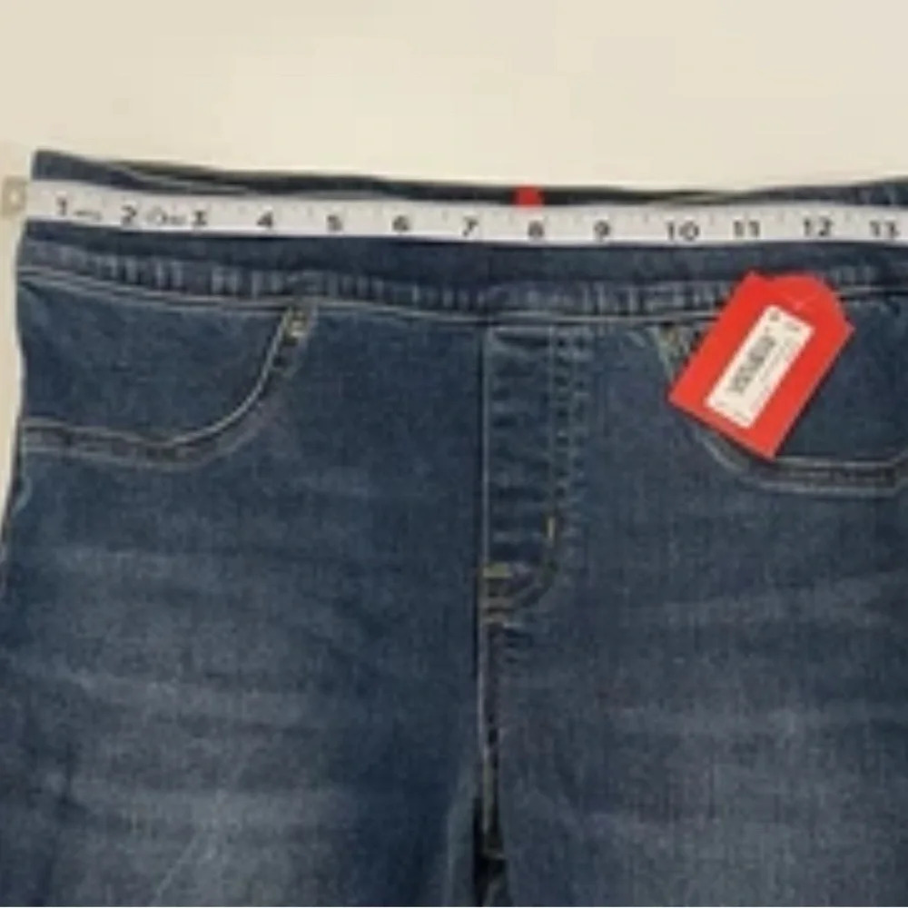 SPANX Blue Jeggings Stretchy Slim Fit S - Picture 5 of 8